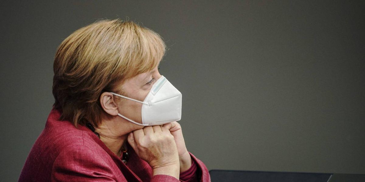 Angela Merkel német kancellár