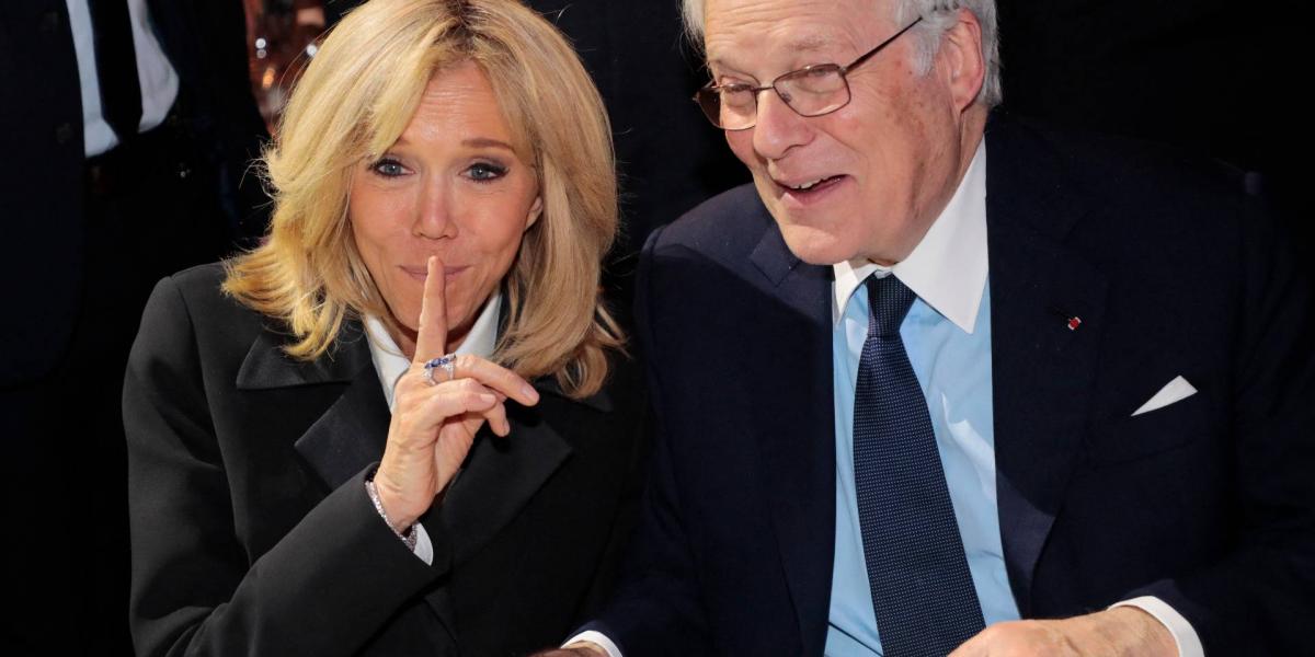 Brigitte Macron és David de Rothschild