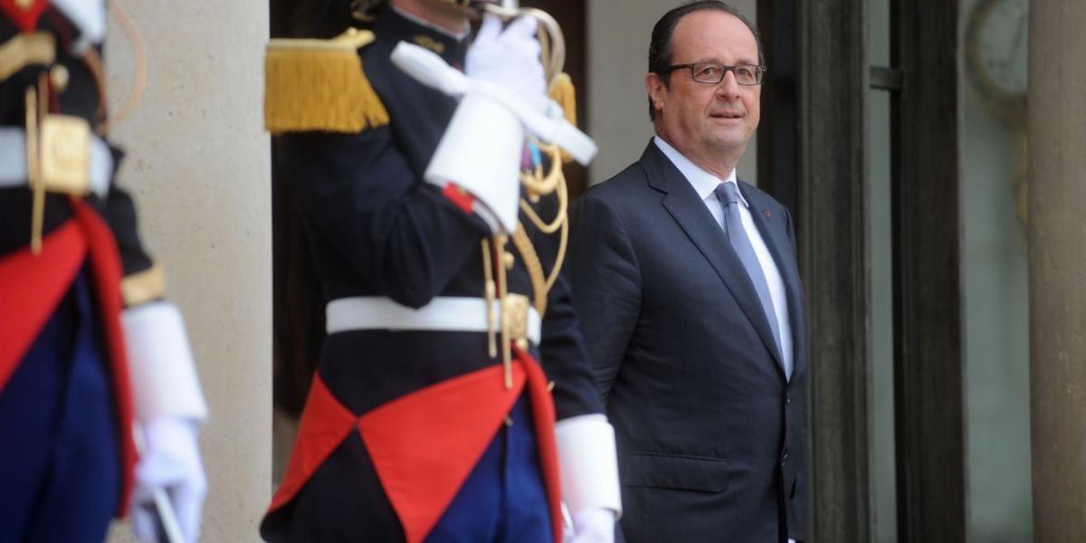 Francois Hollande – a hanyatlás legszemléletesebb példája FOTÓ: EUROPRESS/GETTY IMAGES/