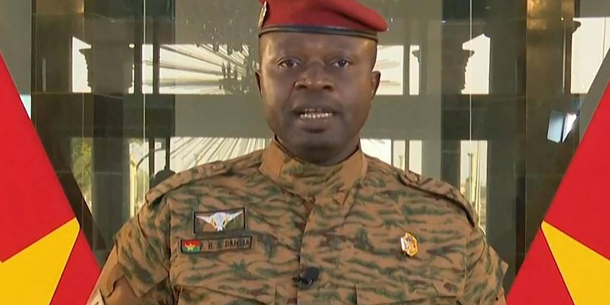 A Burkina Faso-i junta vezetője, Paul-Henri Sandaogo Damiba