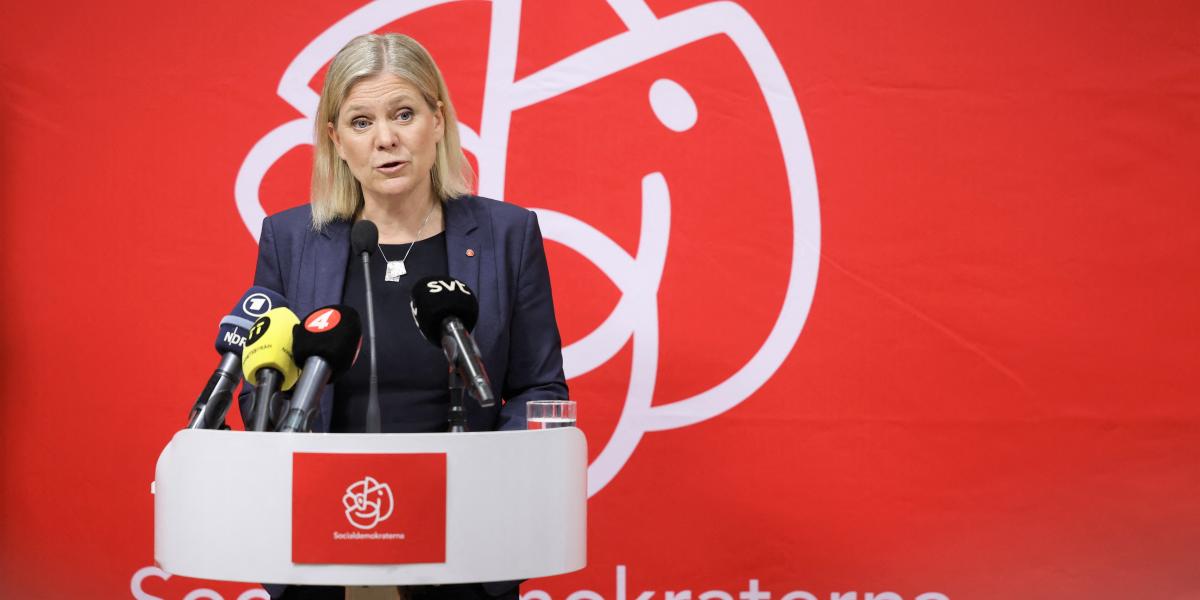 Magdalena Andersson svéd kormányfő