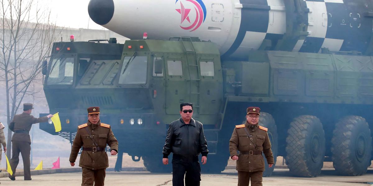 Észak-Korea egyik ballisztikus rakétája, amelytől nem tart az Egyesült Államok