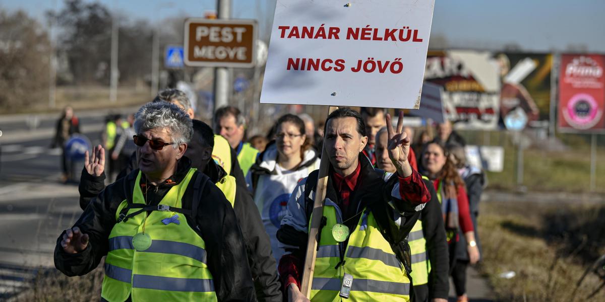 A tudásmenet csak a kezdete volt az idei tanári megmozdulásoknak