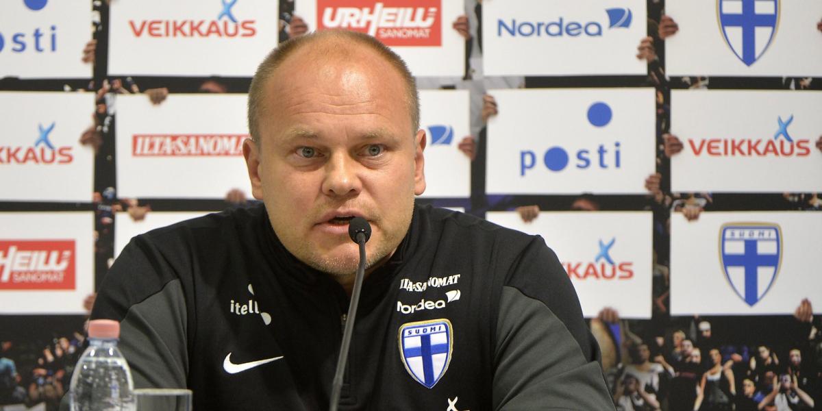 Mixu Paatelainen finn szövetségi kapitány sajtótájékoztatója MTI Fotó: Illyés Tibor