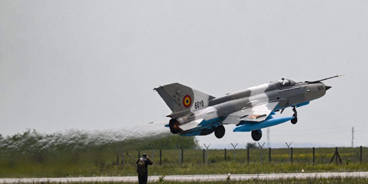 MIG-21 LanceR utolsó romániai úton