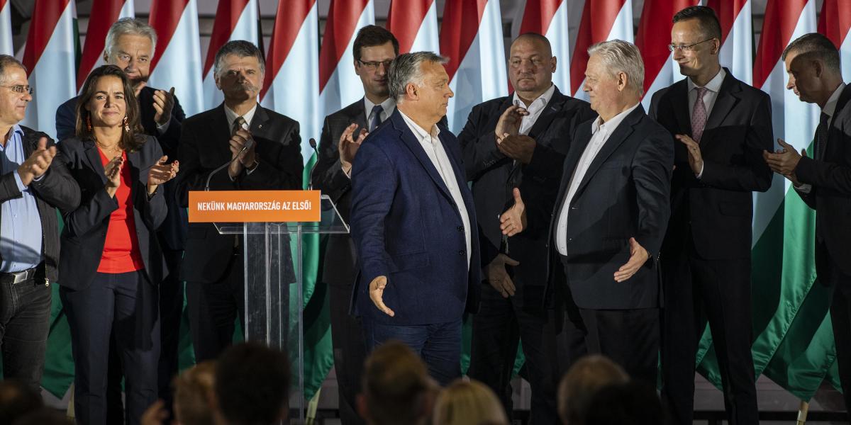 Tarlós István és Orbán Viktor a 2019-es – az általa „elengedett” – önkormányzati választások estéjén