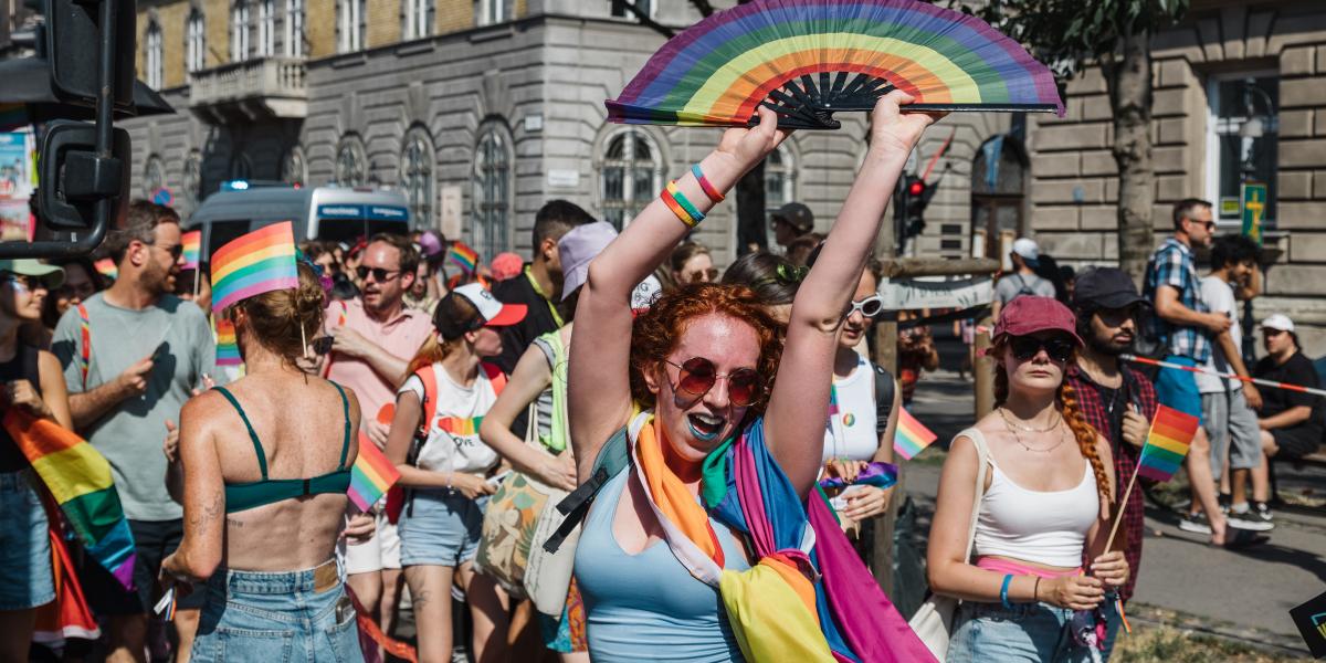 Vidám és zavartalan volt az idei budapesti Pride