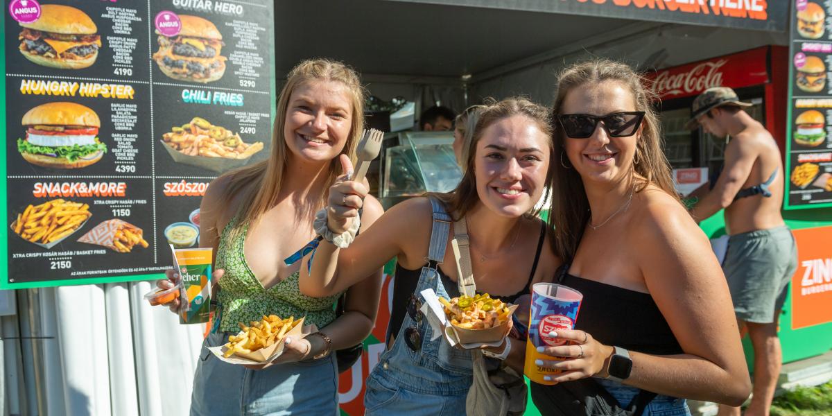 Idén főképp csak „budget food” kapható 2500 forintért