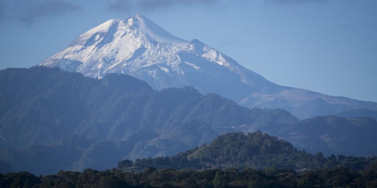 A Pico de Orizaba, Mexikó legmagasabb hegycsúcsa