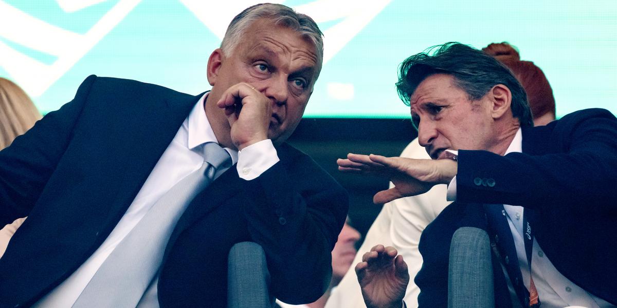 Orbán Viktor miniszterelnök talán már a vb-n megkezdte a lobbitevékenységet a budapesti olimpia ügyében Sebastian Coe-nál