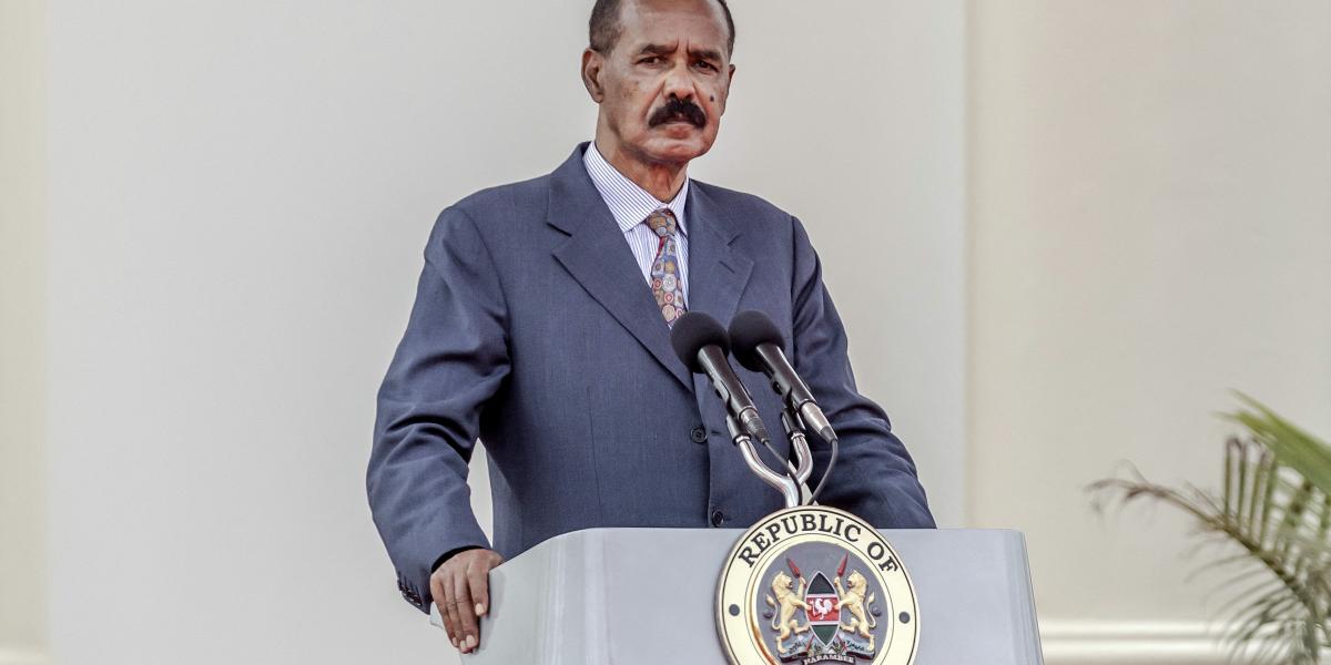 Eritrea diktátora, Isaias Afwerki