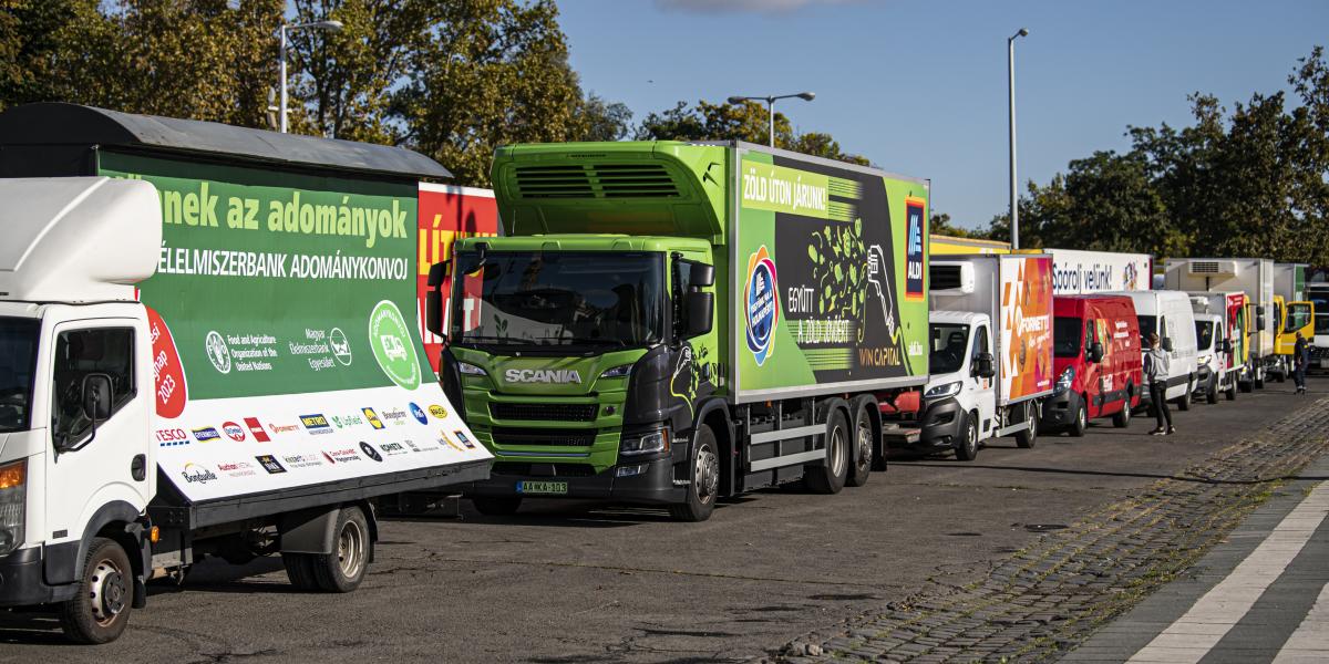 A Magyar Élelmiszerbank 9 millió kilogramm élelmiszert ment meg évente a megsemmisítéstől