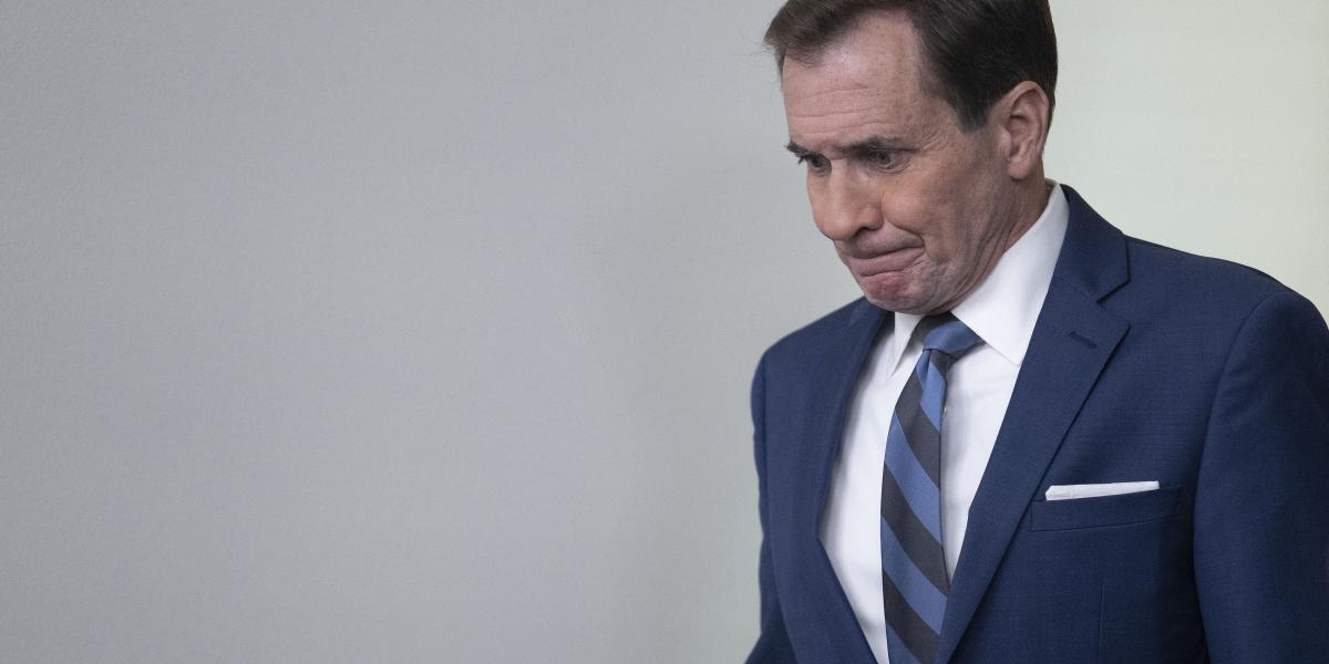 John Kirby, a Fehér Ház nemzetbiztonsági szóvivője