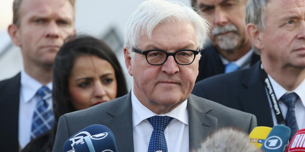 Frank-Walter Steinmeier német külügyminiszter. FOTÓ: Getty Images