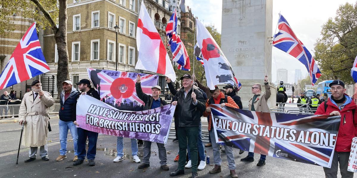 A tüntetők várhatóan elkerülik a Cenotaph emlékmű helyszínét