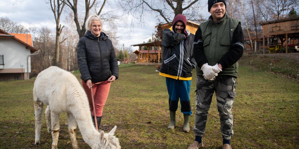 A Baráthegyi Majorság volt az első szociális farm itthon, ma is működik, száz dolgozónak biztosít munkát, akik közül 82 fogyatékos vagy megváltozott munkaképességű személy