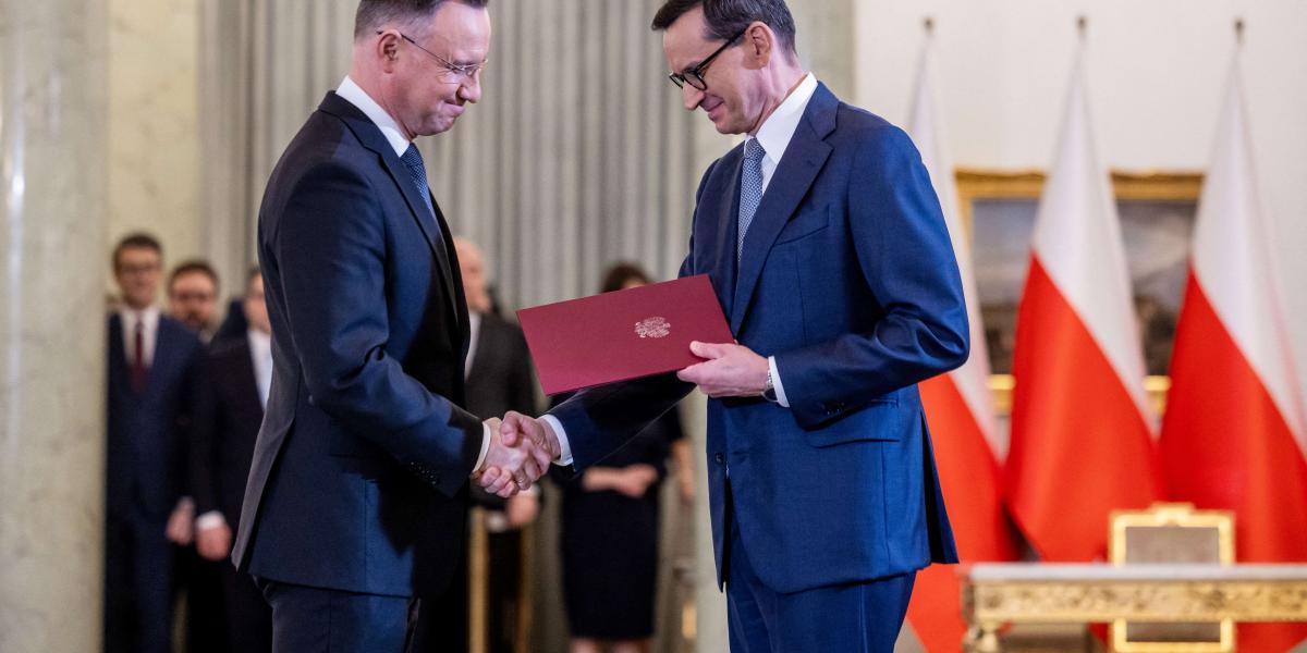 Andrzej Duda és Mateusz Morawiecki