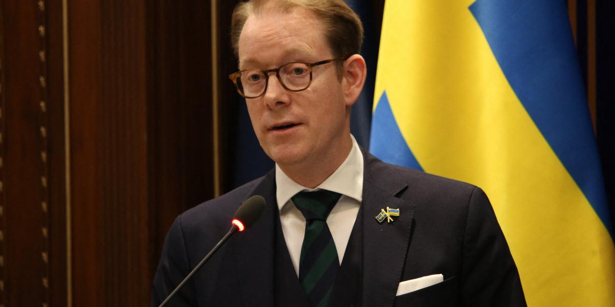 Tobias Billström svéd külügyminiszter