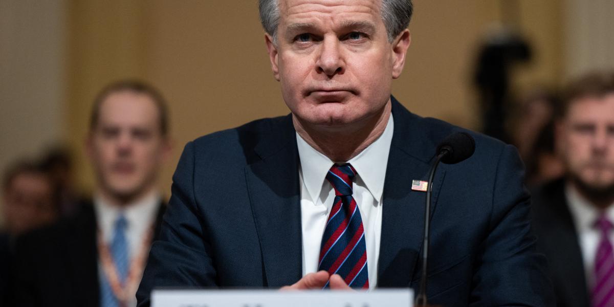 Christopher Wray, az amerikai Szövetségi Nyomozó Iroda (FBI) igazgatója