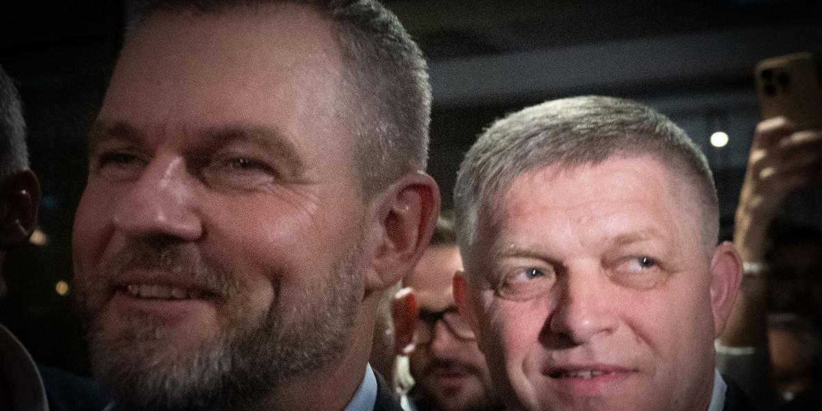 Peter Pellegrini és Robert Fico