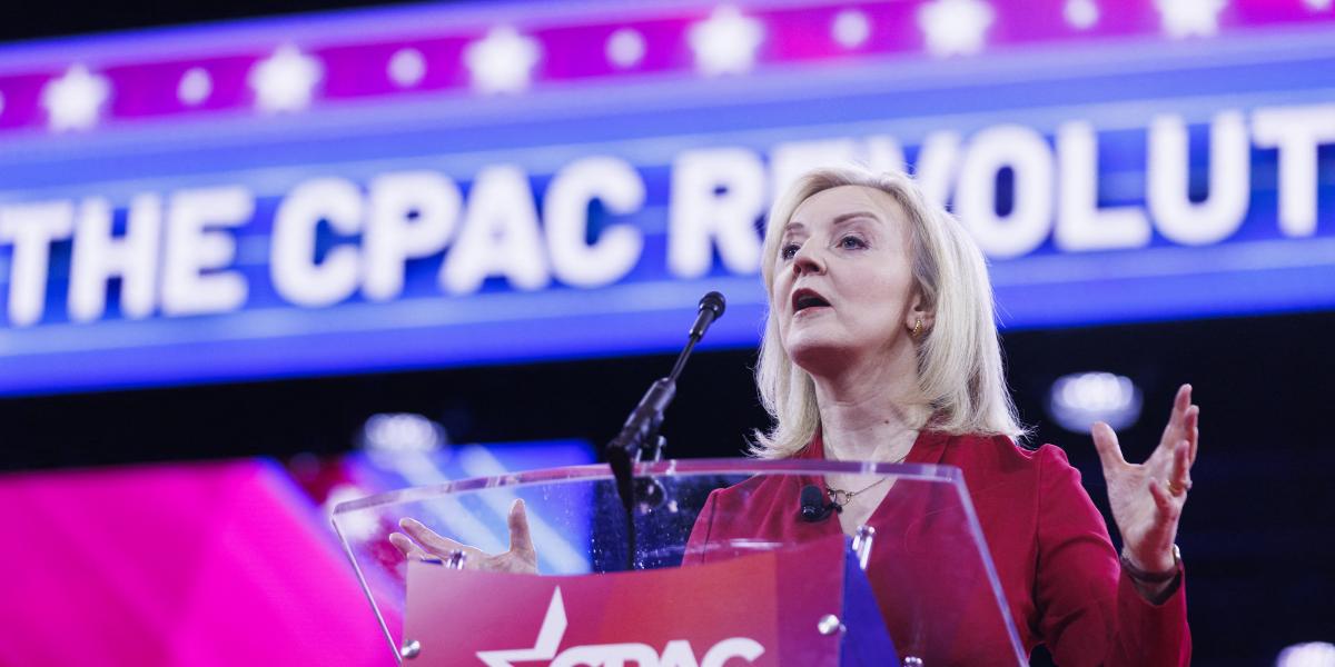 Truss a CPAC marylandi konferenciáján kifejtette, hogy a konzervatívoknak legfeljebb egy évtizedük van a gazdasági és kulturális szabadság és a Nyugat számára oly kedves intézmények megmentésére