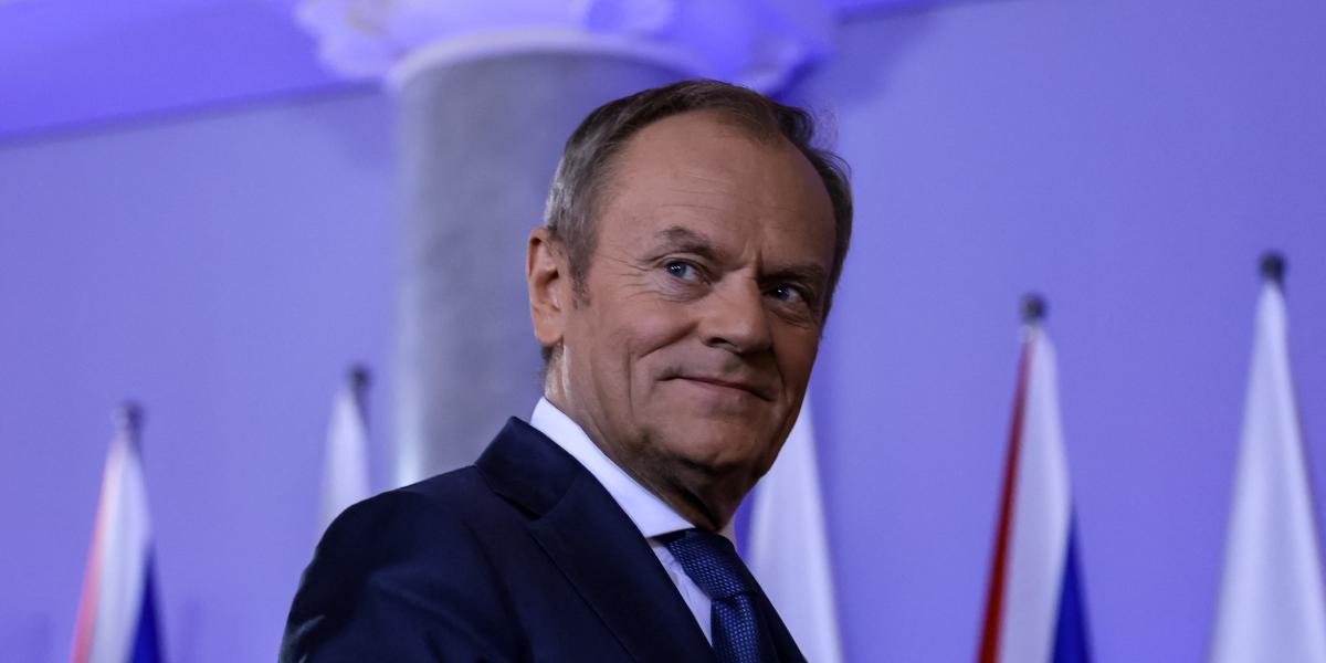 Donald Tusk lengyel miniszterelnök