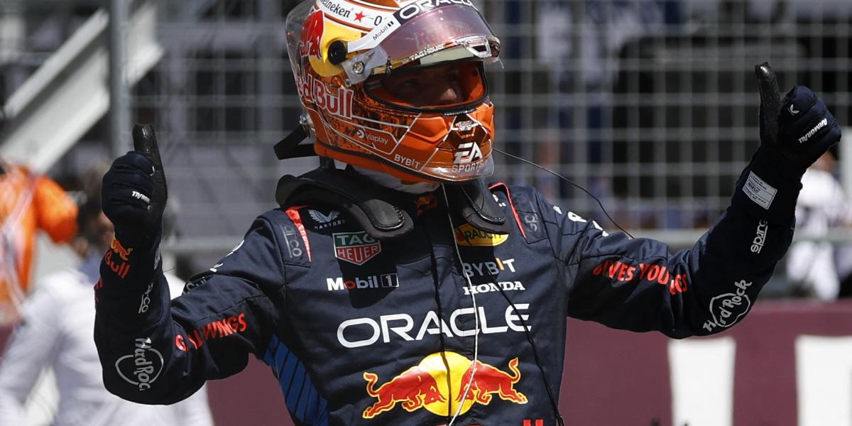 Max Verstappen a Forma-1-es Osztrák Nagydíj szombati sprintfutama után