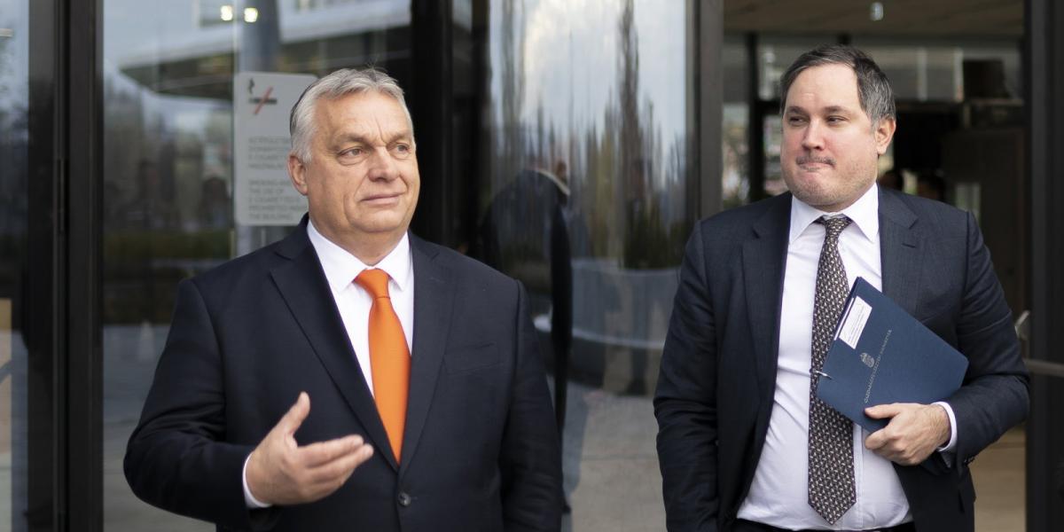 Orbán Viktor és Nagy Márton
nemzetgazdasági miniszter