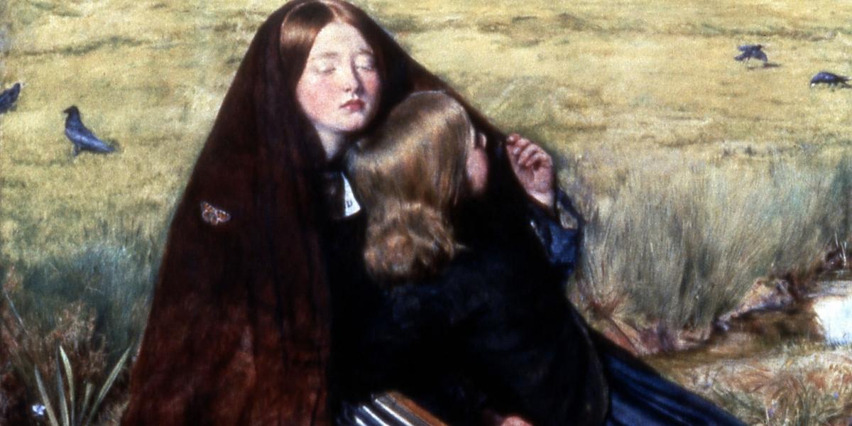 John Everett Millais A vak lány című alkotása mellett frissen vágott fű illatát lehet érezni