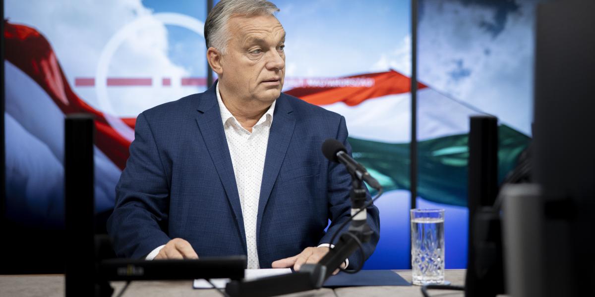 Orbán Viktor miniszterelnök interjút ad a Kossuth Rádió Jó reggelt, Magyarország! című műsorában