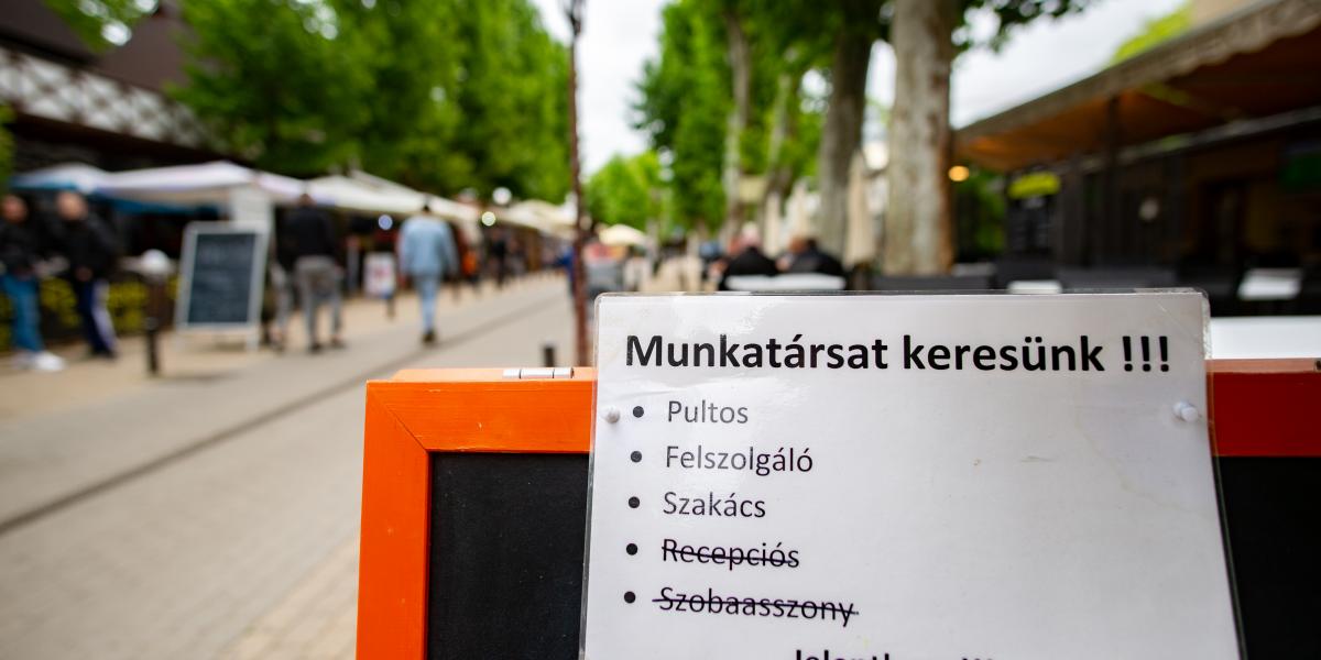 A vendéglátóipar is komoly munkaerőhiánnyal küzd