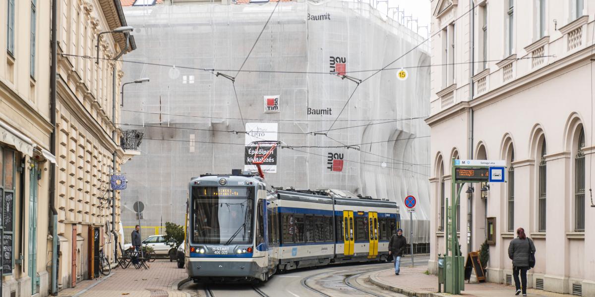 A szegedi tram-train - Képünk illusztráció 