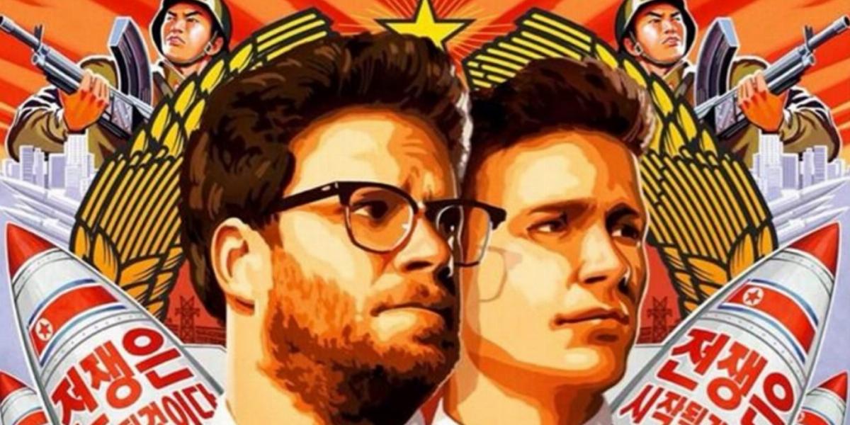 A „The Interview” című film csak a poszterek kifüggesztéséig jutott el, magát az alkotást nem ismerhetjük meg