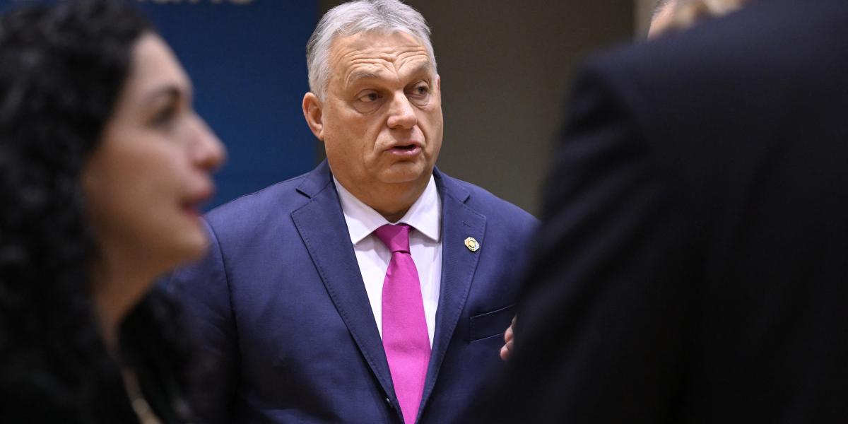 Orbán Viktor miniszterelnök az EU-Nyugat-Balkán csúcstalálkozóján 2024. december 18-án