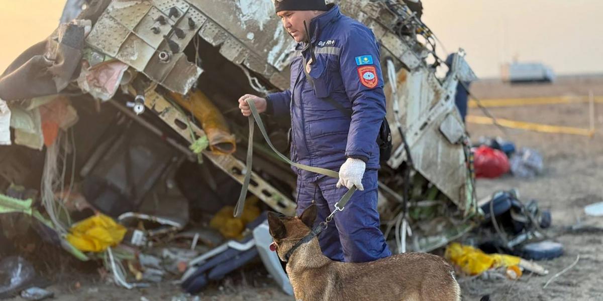 Kutyákat is bevetettek a roncsok vizsgálatánál a kazah hatóságok