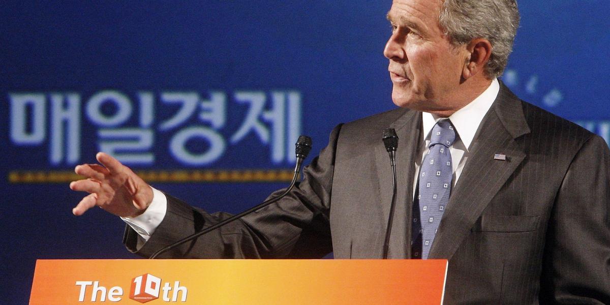 George W. Bush volt amerikai elnök. FOTÓ: Getty Images