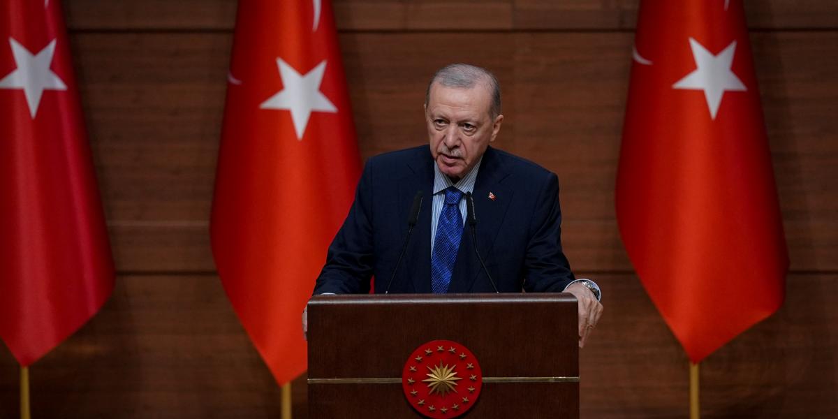Recep Tayyip Erdogan török elnök