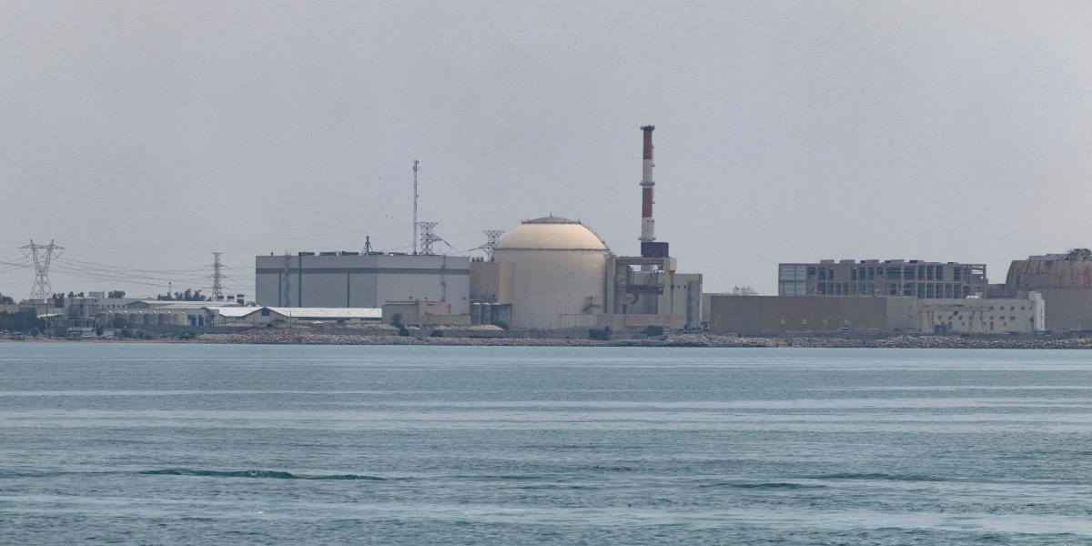 Atomerűmű az iráni Busehrben