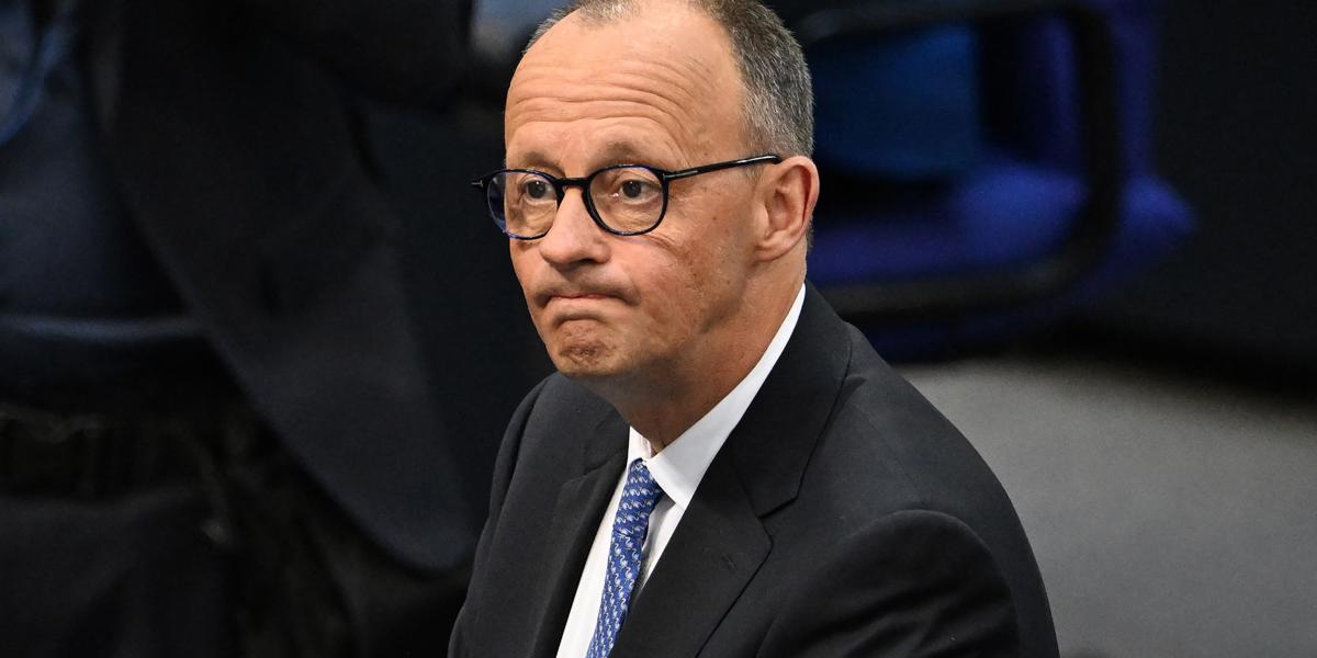 Friedrich Merz az első kör után