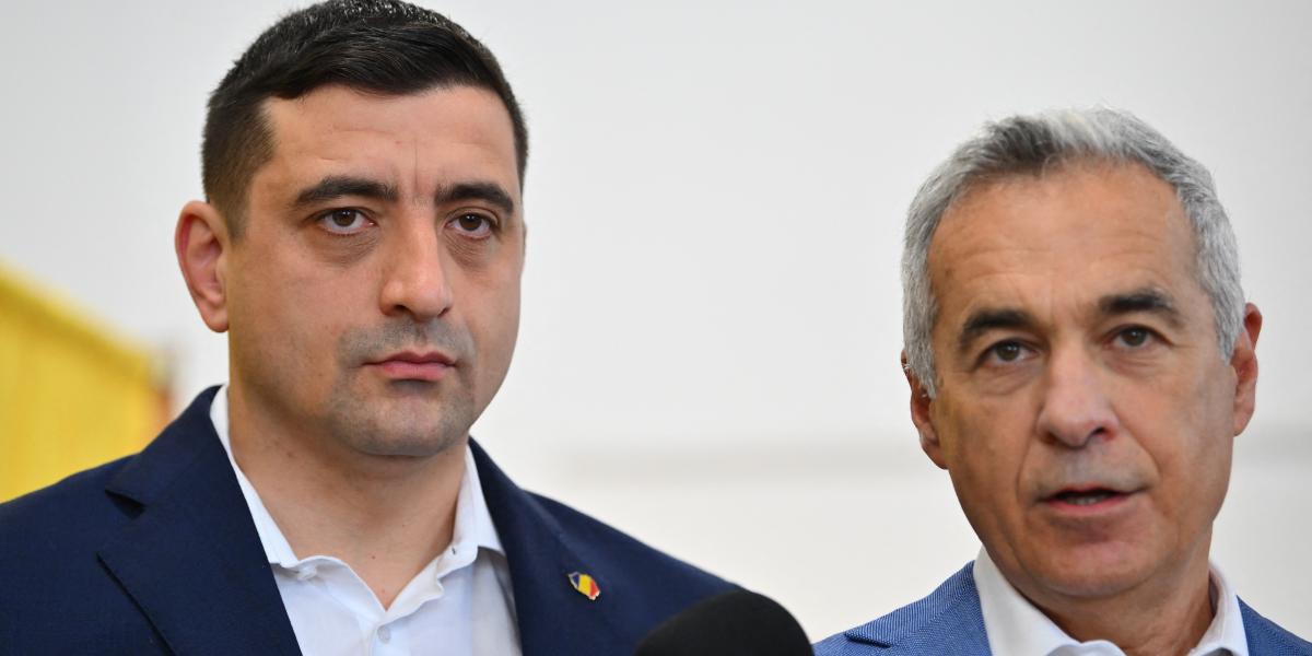 George Simion és Calin Georgescu 