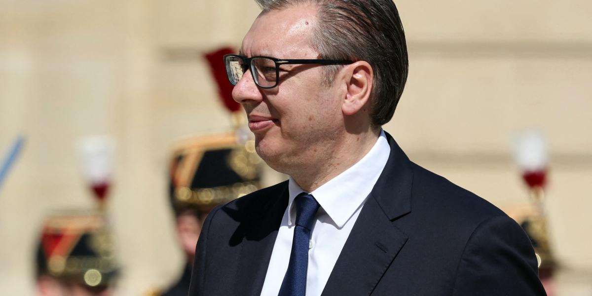 Aleksandar Vučić szerb köztársasági elnök