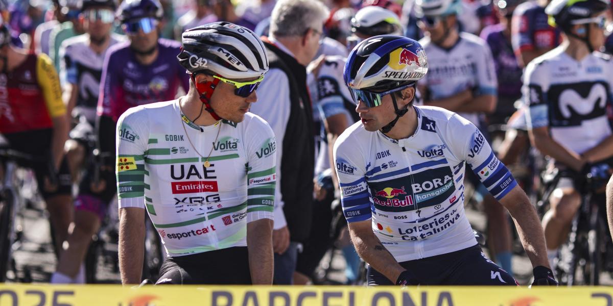 Juan Ayuso és Primoz Roglic - korábbi felvétel