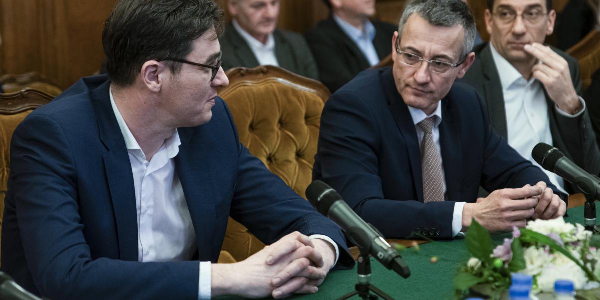 Karácsony Gergely és Bolla Tibor - korábbi felvétel