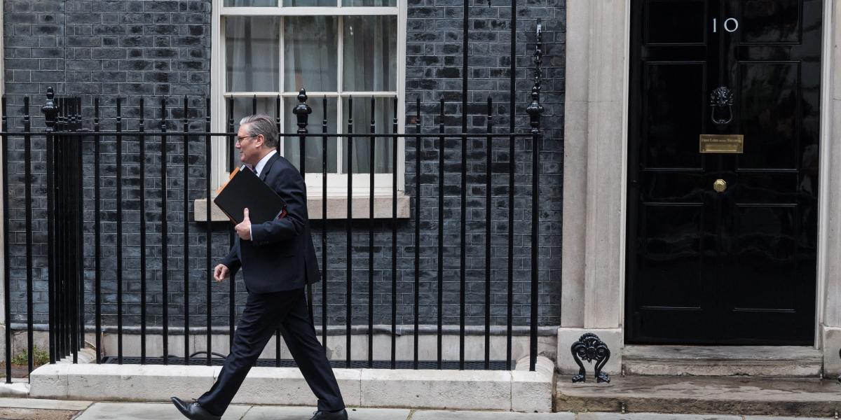 Keir Starmer brit miniszterelnök 2025. május 21-én