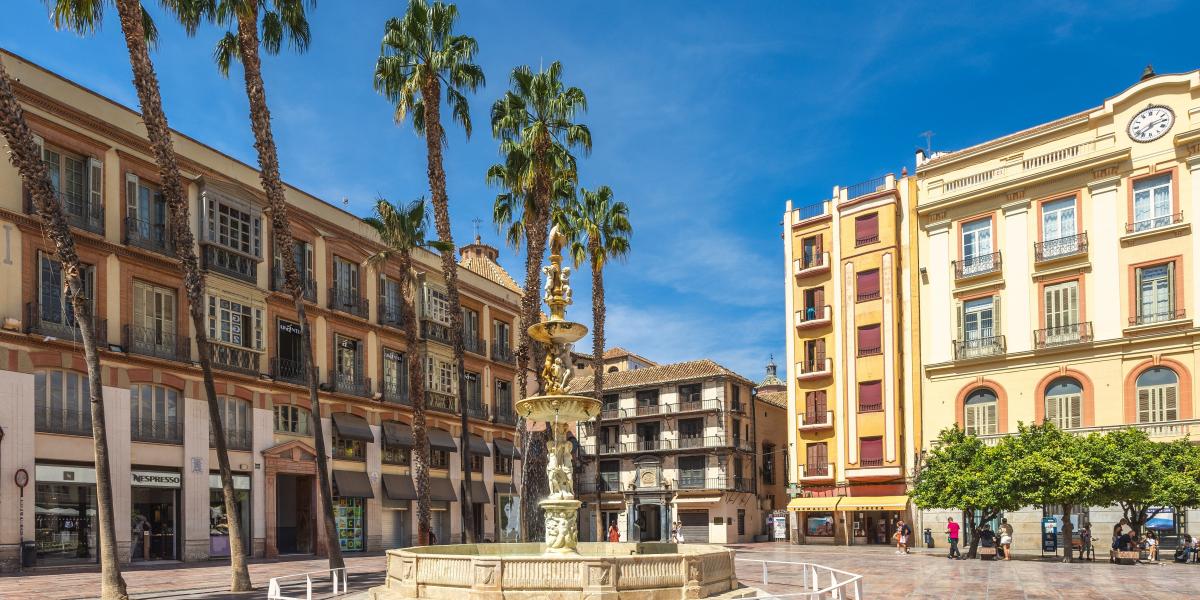 Illusztráció: Malaga, Dél-Spanyolország 