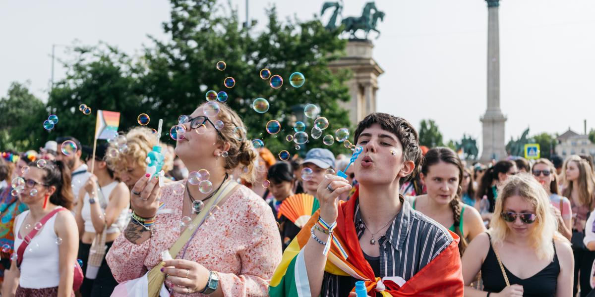 A Budapest Pride felvonulás 2024-ben