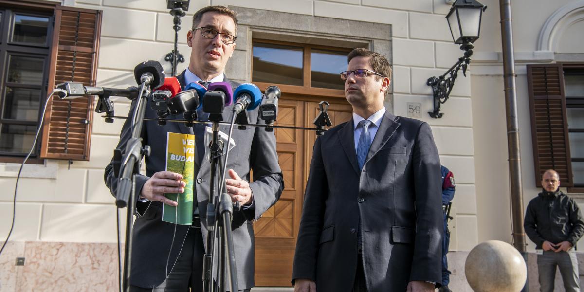 Karácsony Gergely új főpolgármesterként 2019-ben járt a Karmelitában, akkor Gulyás Gergely azt mondta, partnerként tekintenek majd rá