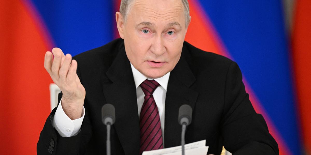 Vlagyimir Putyin orosz elnök. 