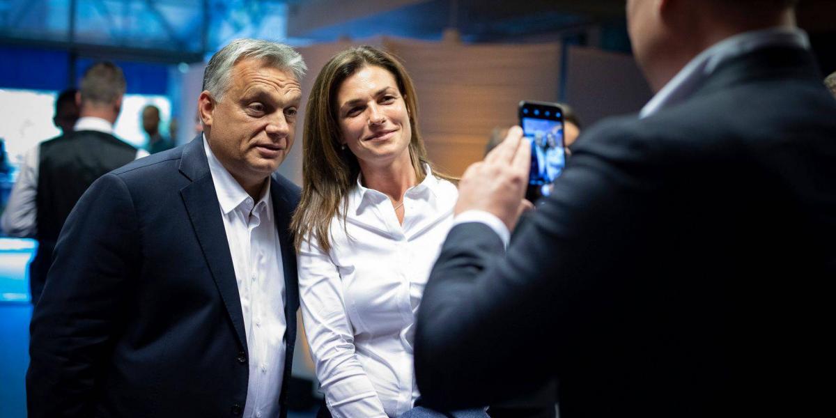 Orbán Viktor és Varga Judit.