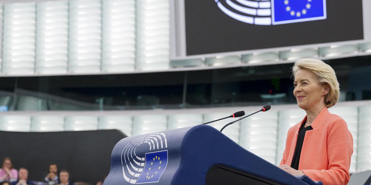 A hétfői plenáris vitán az elnök asszony az Európa-párti többséget állította szembe az oroszpárti szélsőséggel